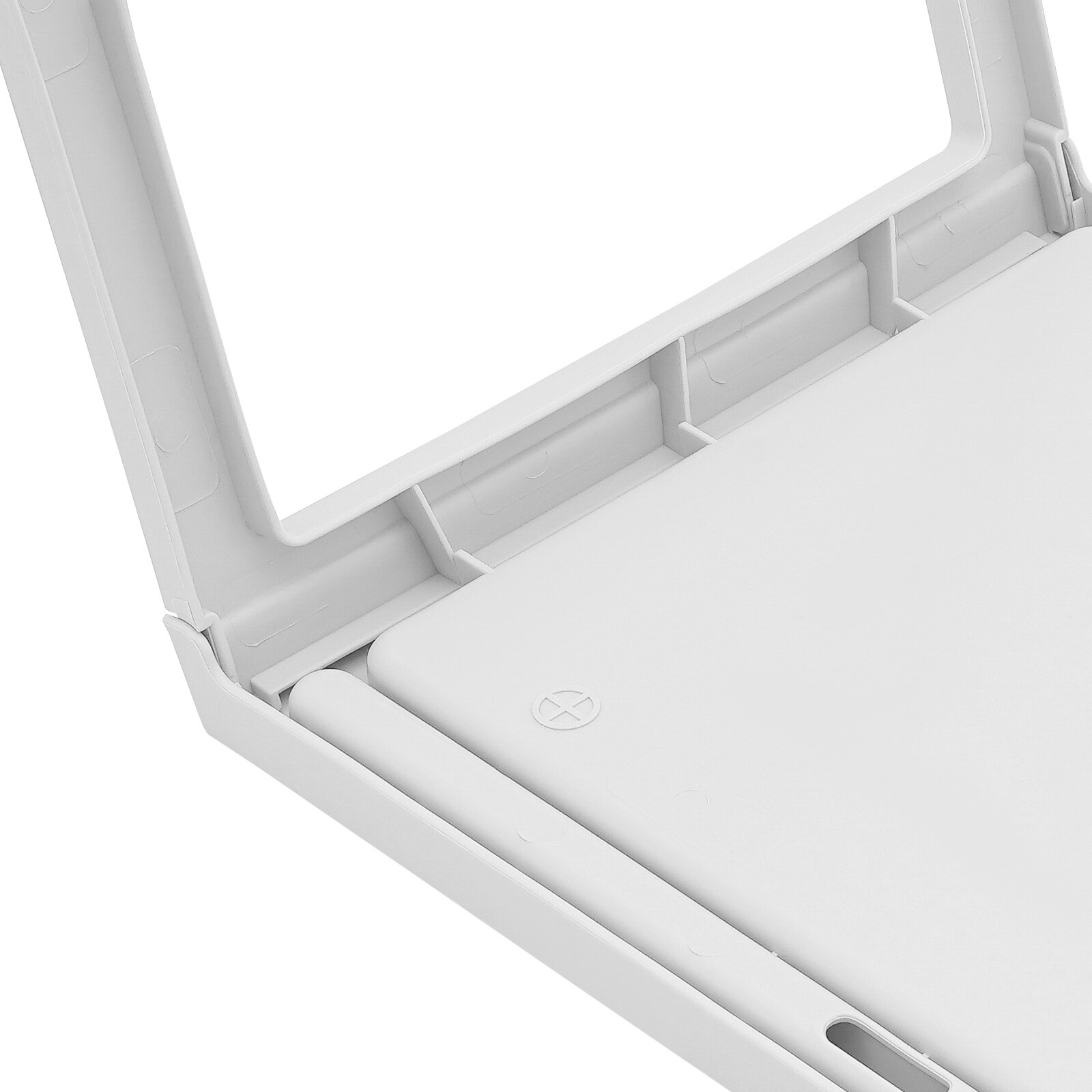 6 PCS White Foldable Laptop Desk Tray Folding Table Freestanding Lap Desks