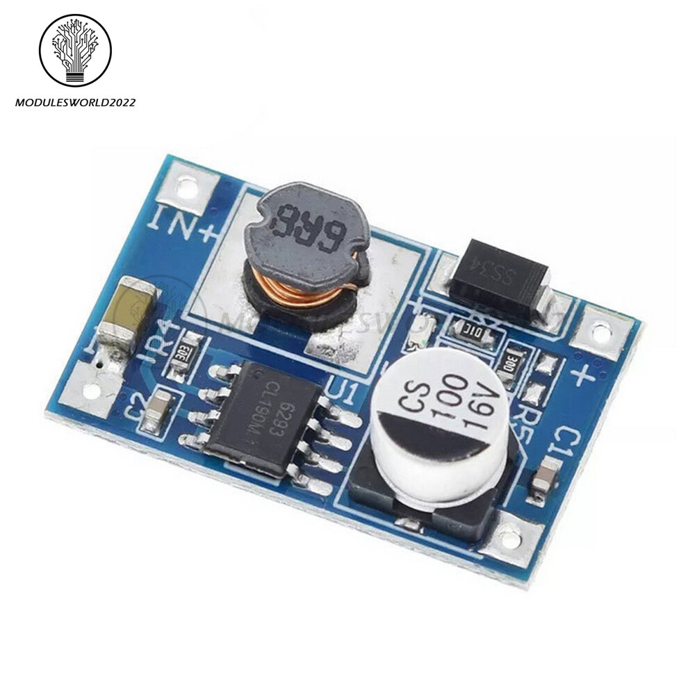 8W High Power DC-DC Boost Module DC 3V-6V to 12V 3.7V Li-ion Battery Charger