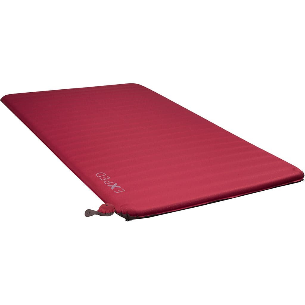 EXPED SIM Comfort MegaMat Duo 7.5 Sleeping Pad, Red, LW+