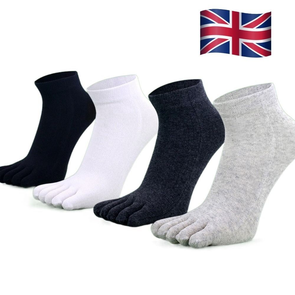 Soft Sport Running Toe Socks Anti-Bacteria Blister Cotton Five Separated Fingers