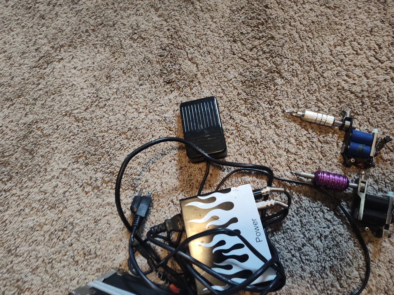 Complete Tattoo Machine 4 Guns And Misc