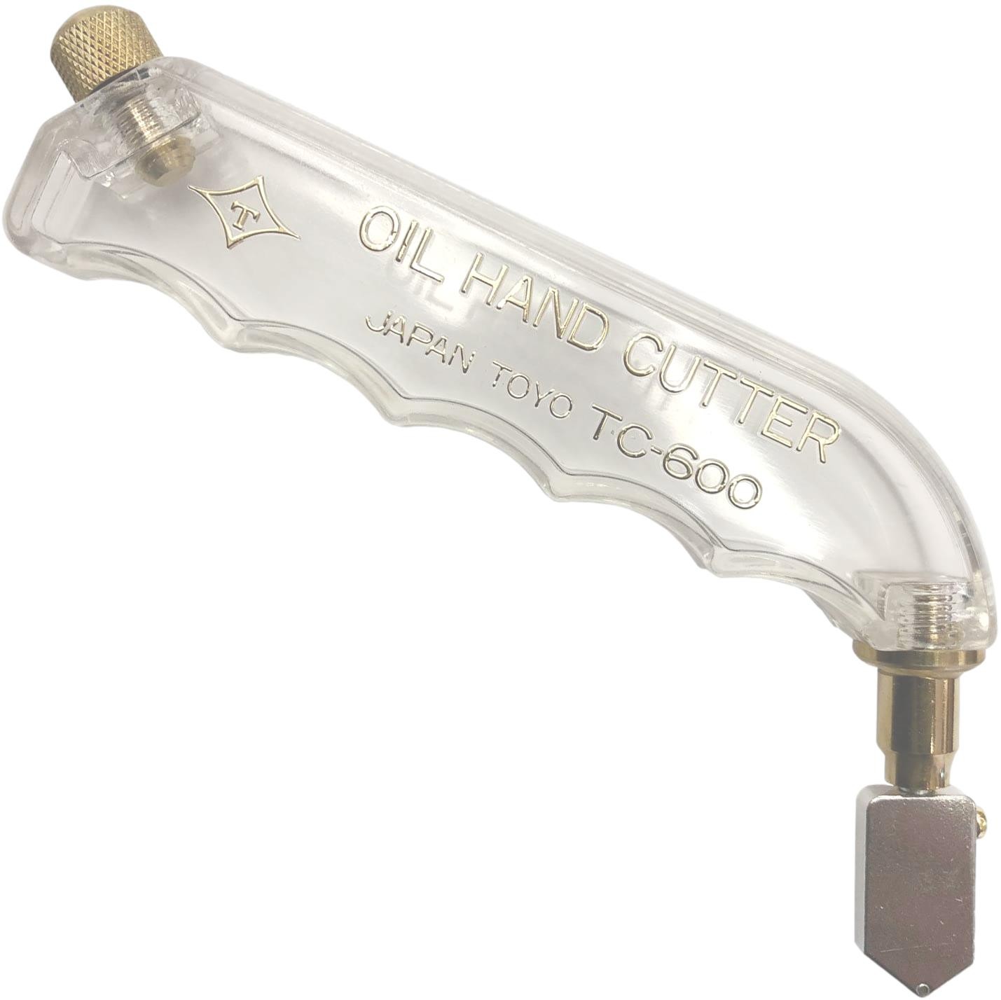 Toyo Glass Cutter Straight Head Pistol Grip TC-600S Self Oil