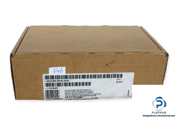 SIEMENS 6AV3688-3AY36-0AX0 SIMATIC HMI KP8 PN KEY PANEL_SIEMENS 6AV36883AY360AX0