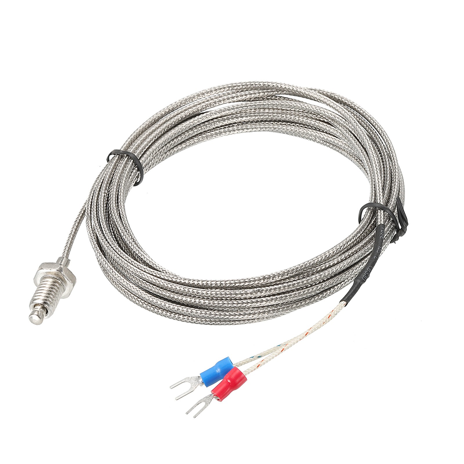 K Type Temperature Sensor M8 Thermocouple 5m 0 to 800°C(32 to 1472°F)
