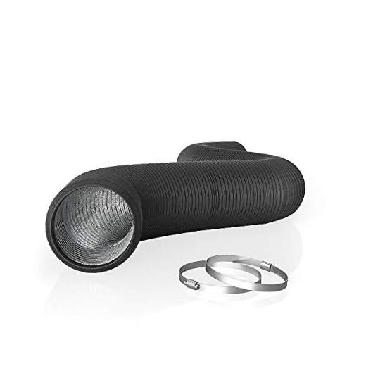 Flexible 6-Inch Aluminum Ducting, Heavy-Duty Four-Layer Protection, 25 6 Inch