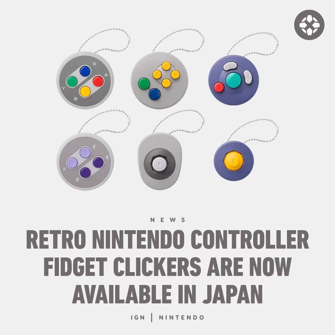 Nintendo Limited Retro Game Console Controller accessory-shaped Capsule Toys