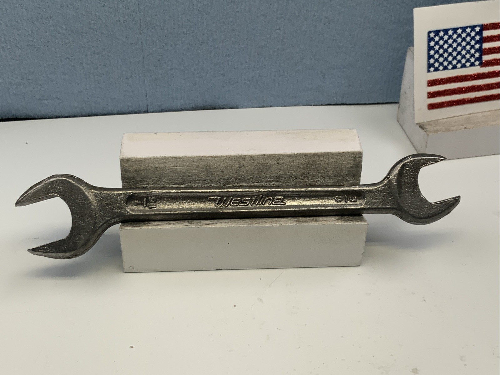 WESTLINE 7/16in. X 3/8in. Open End Wrench, USA