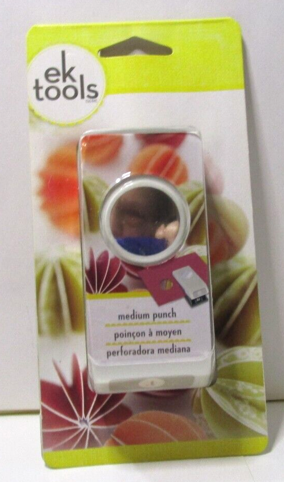 EK Success EK Tools 1" Medium Circle Punch New in Package