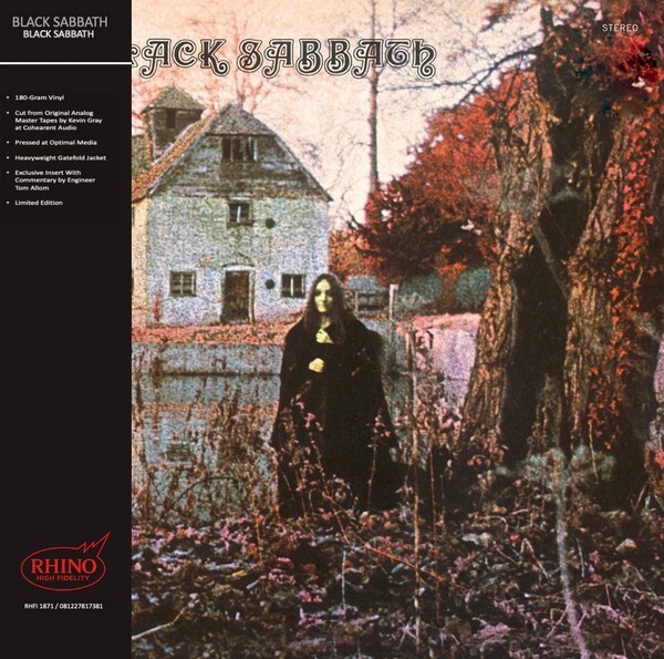 BLACK SABBATH - Black Sabbath (180G Self Titled LTD Vinyl LP) 2024 RHF1-1871 NEW