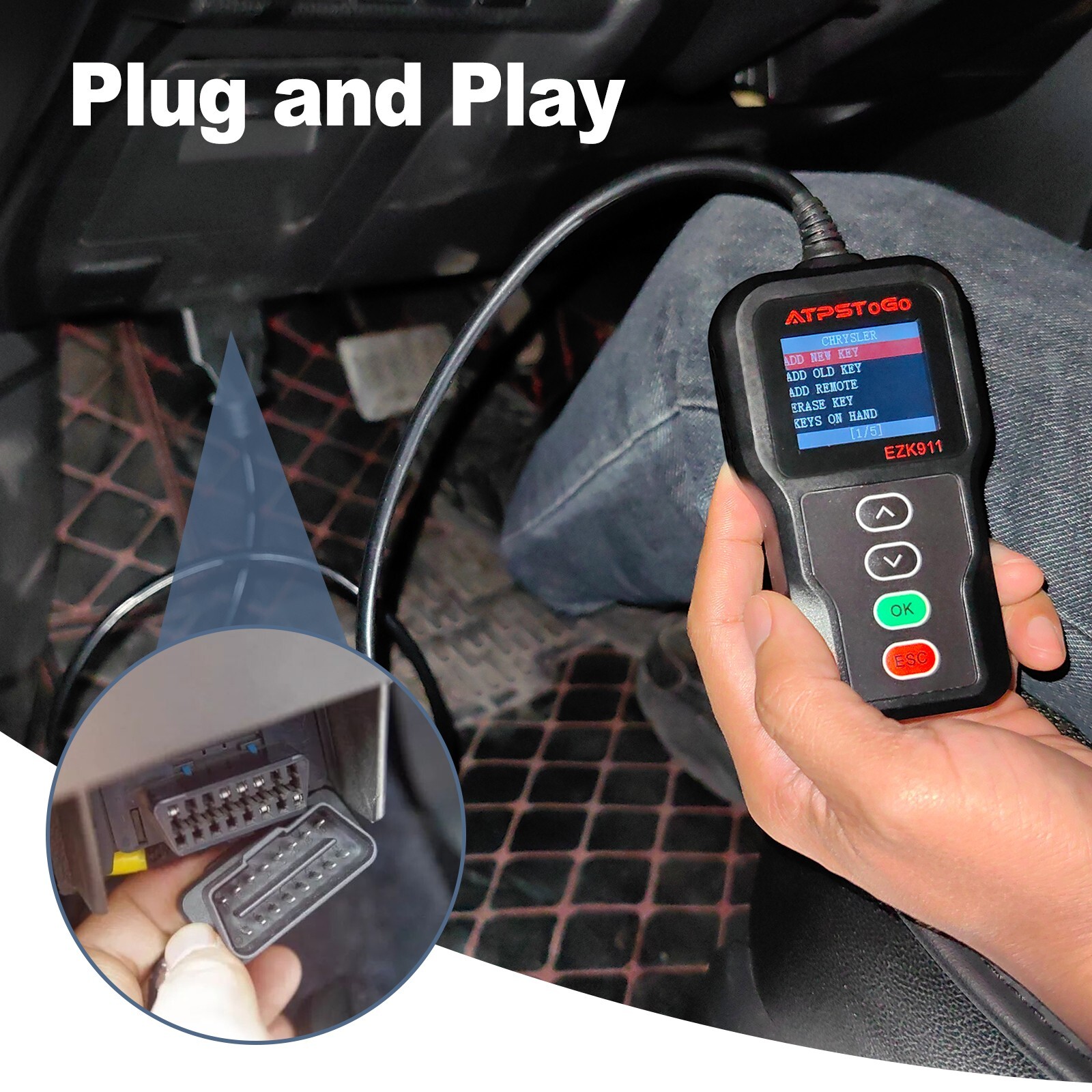 Program DIY Key Fob Replacement Kit For Dodge Ram 1500 2013 2014 2015 2016 2017