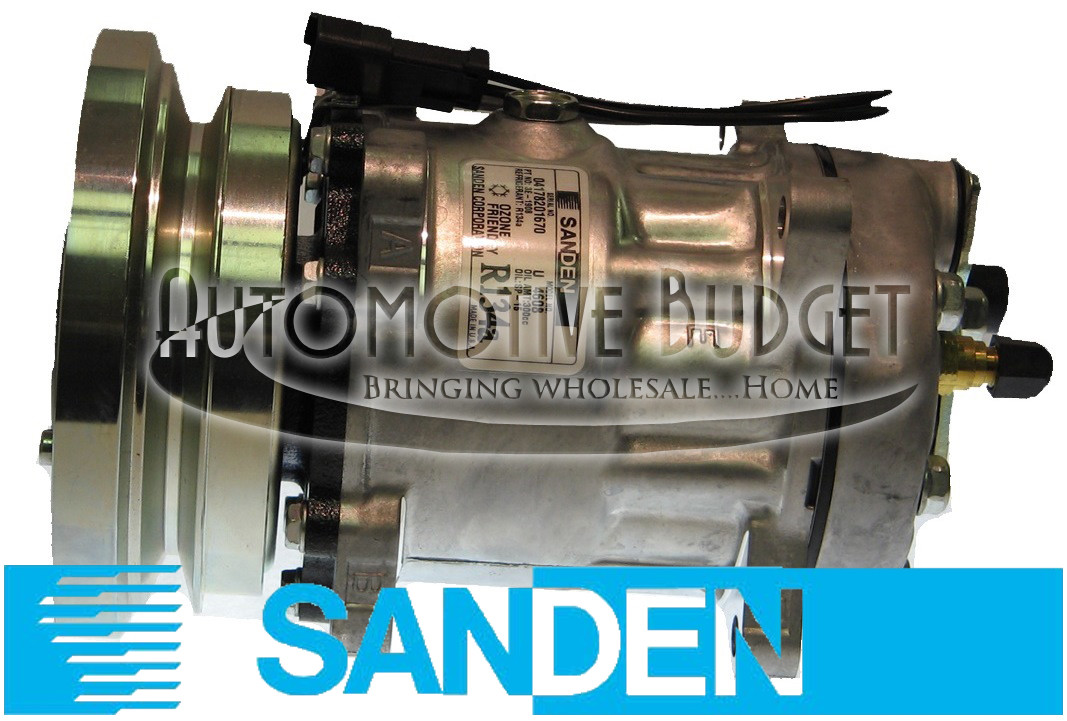 Sanden 4596, 4608 A/C Compressor w/Clutch - NEW OEM