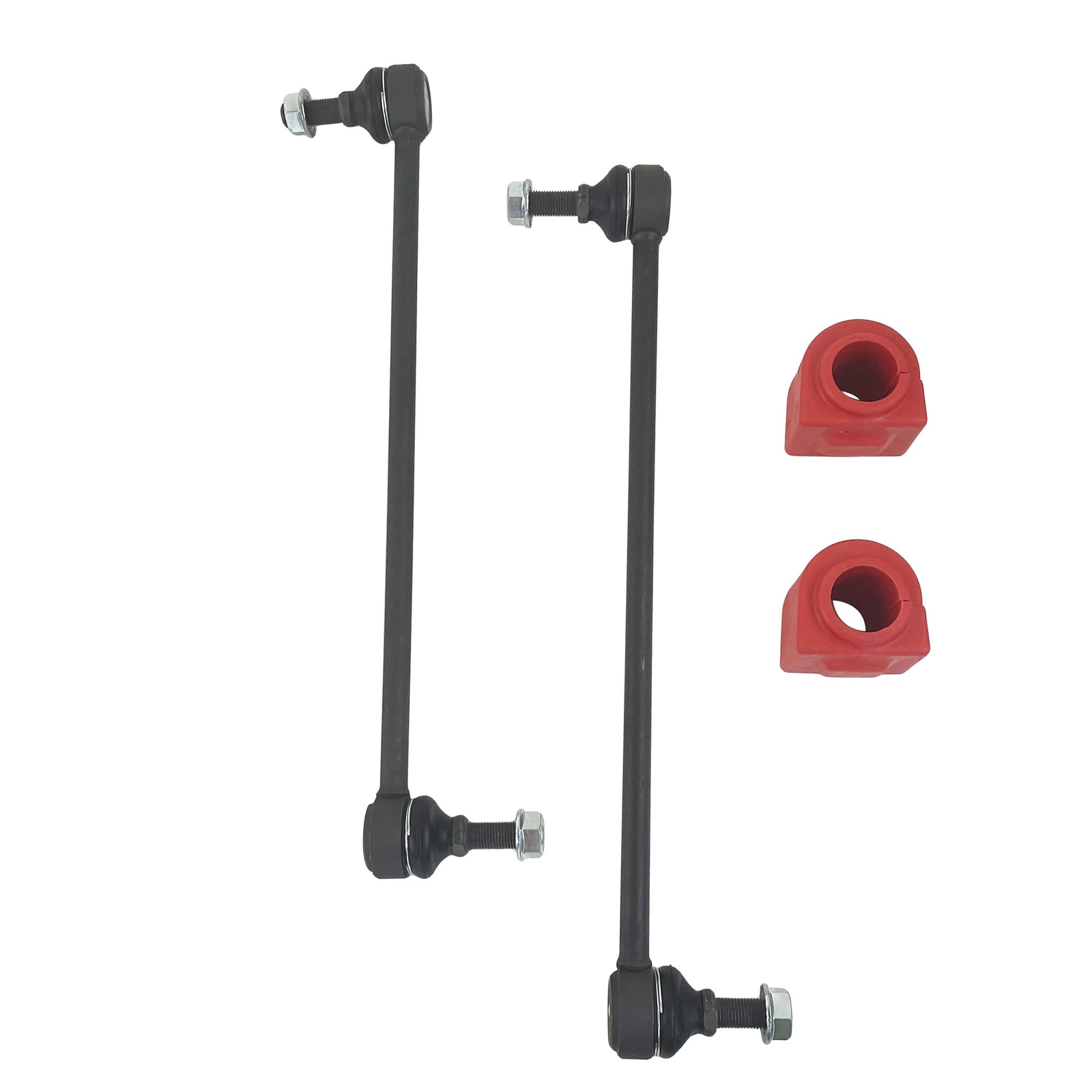 4Pcs Front Sway Bar Links ＆ Bushings For GMC Acadia Buick Enclave 3.6L 2007-2015