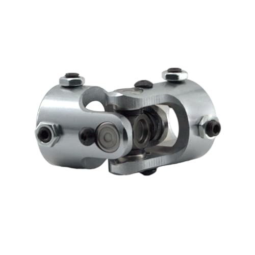 1" DD x 1" DD Steering Universal U-Joint Black Single U Joint Coupler Shaft
