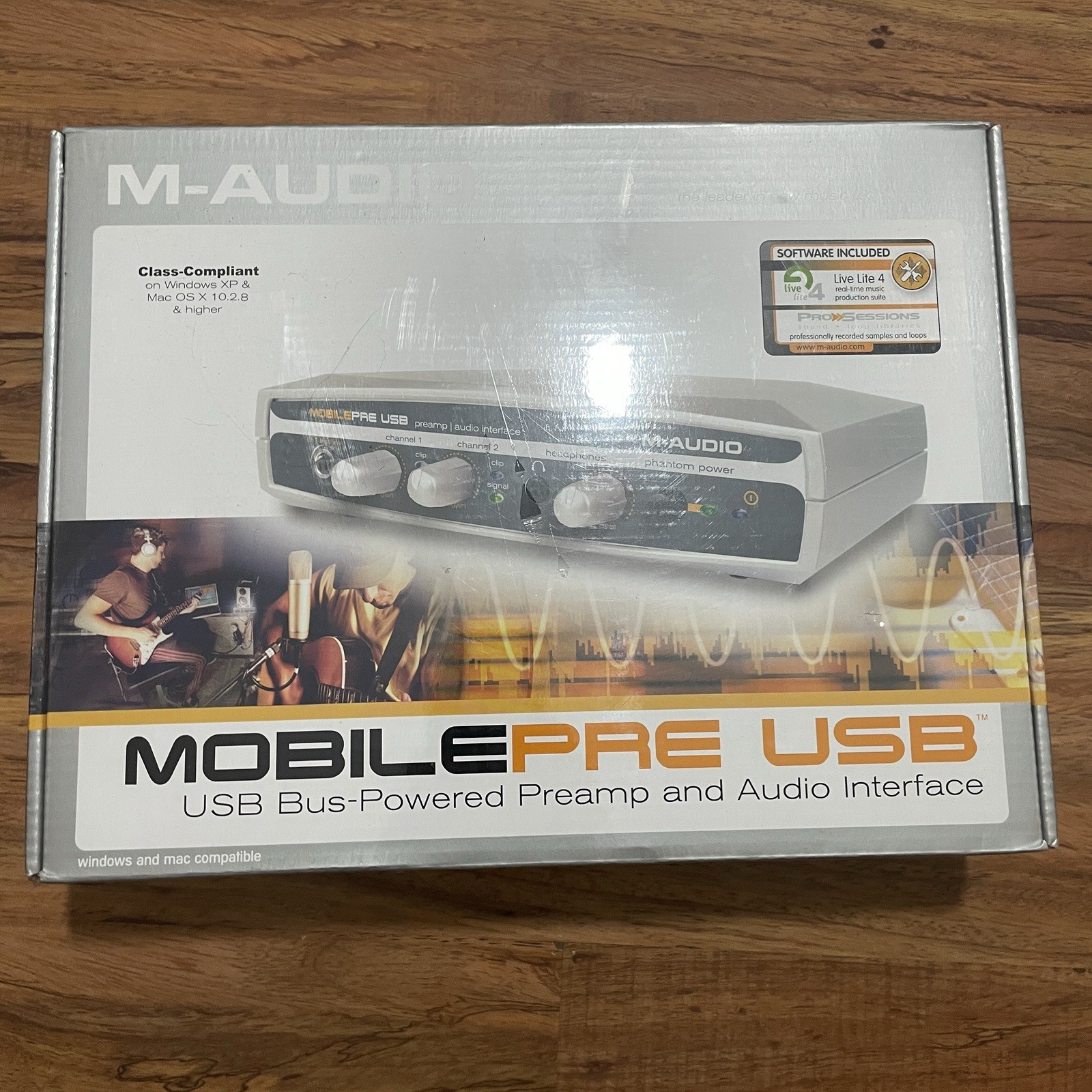 M-Audio Mobile Pre Usb Bus Powered Preamp Audio Interface