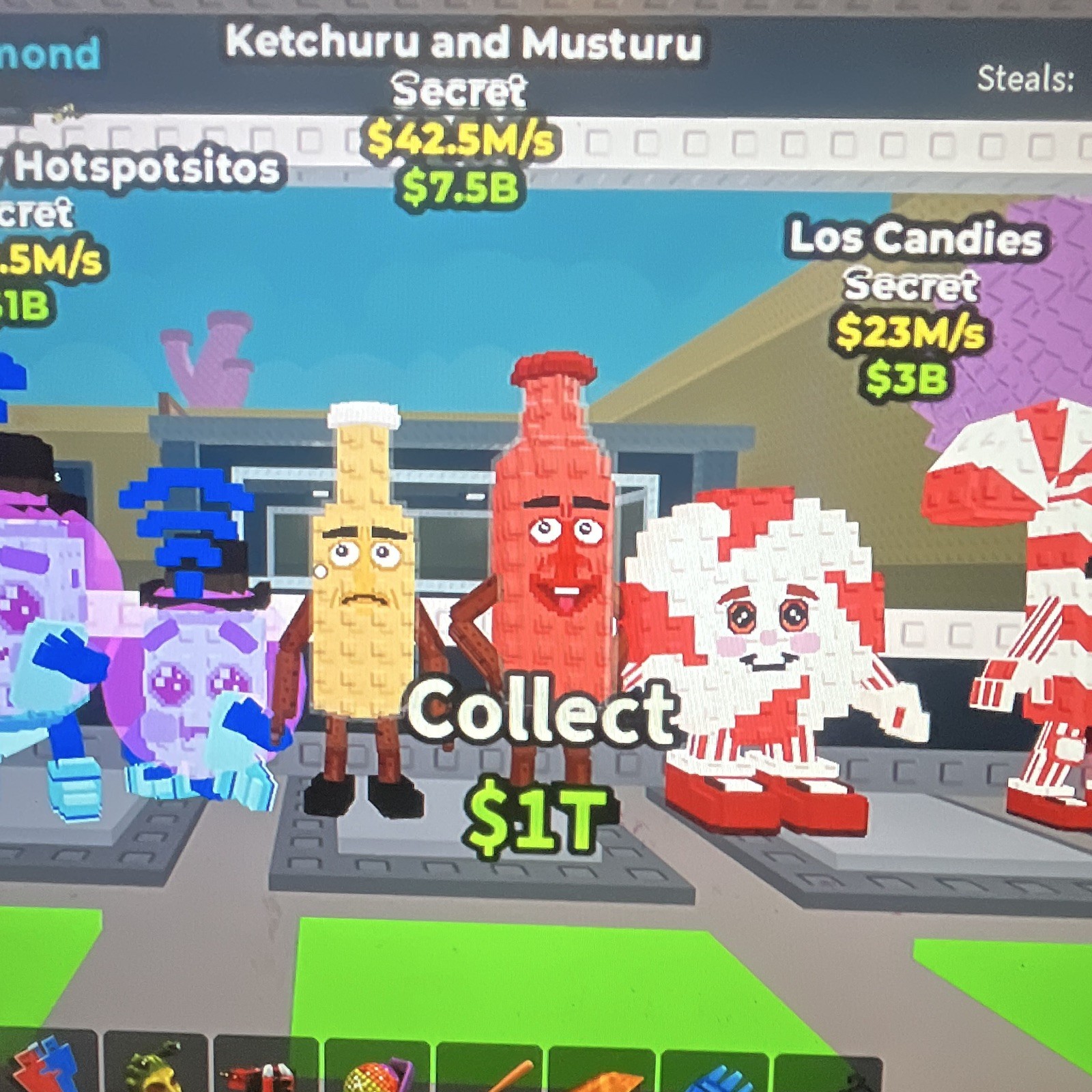 Secret Collect $42M/s - Ketchuru & Musturu Secret Game Item/Asset