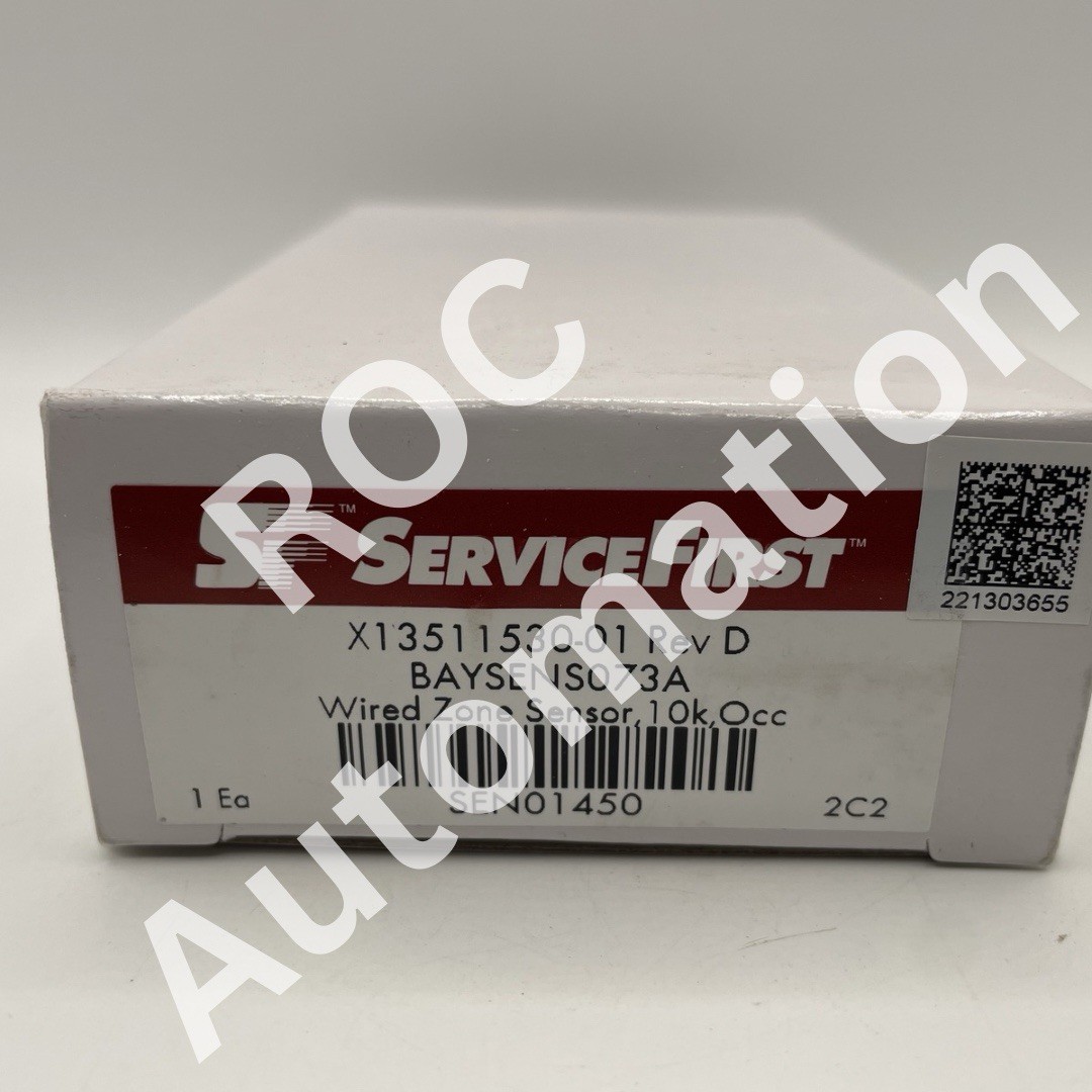 New Trane X13511530-01 Wired Zone Sensor BAYSENS073A SEN01450