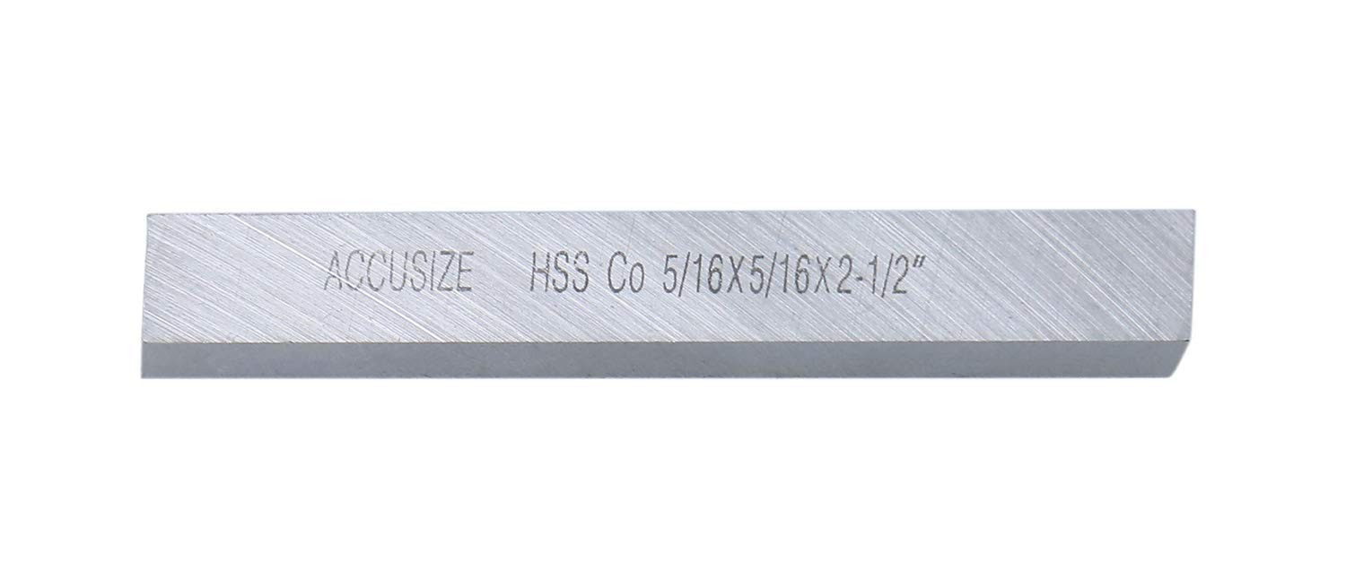 High-Speed Steel Lathe Tool Bits, Pack of 10