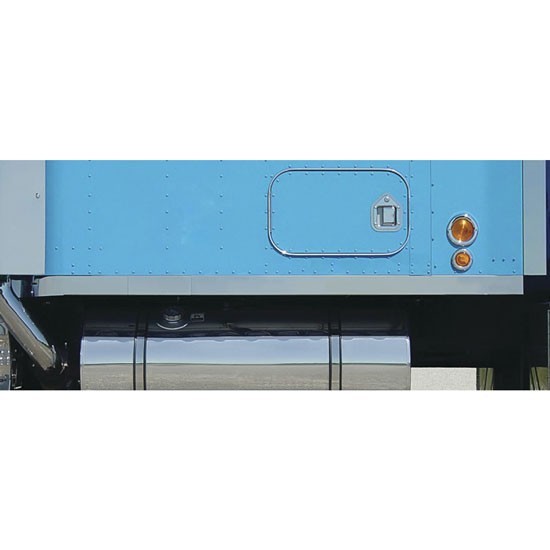 3.5 Inch Blank Aero Sleeper Panel For 62 Inch Sleepers For Kenworth