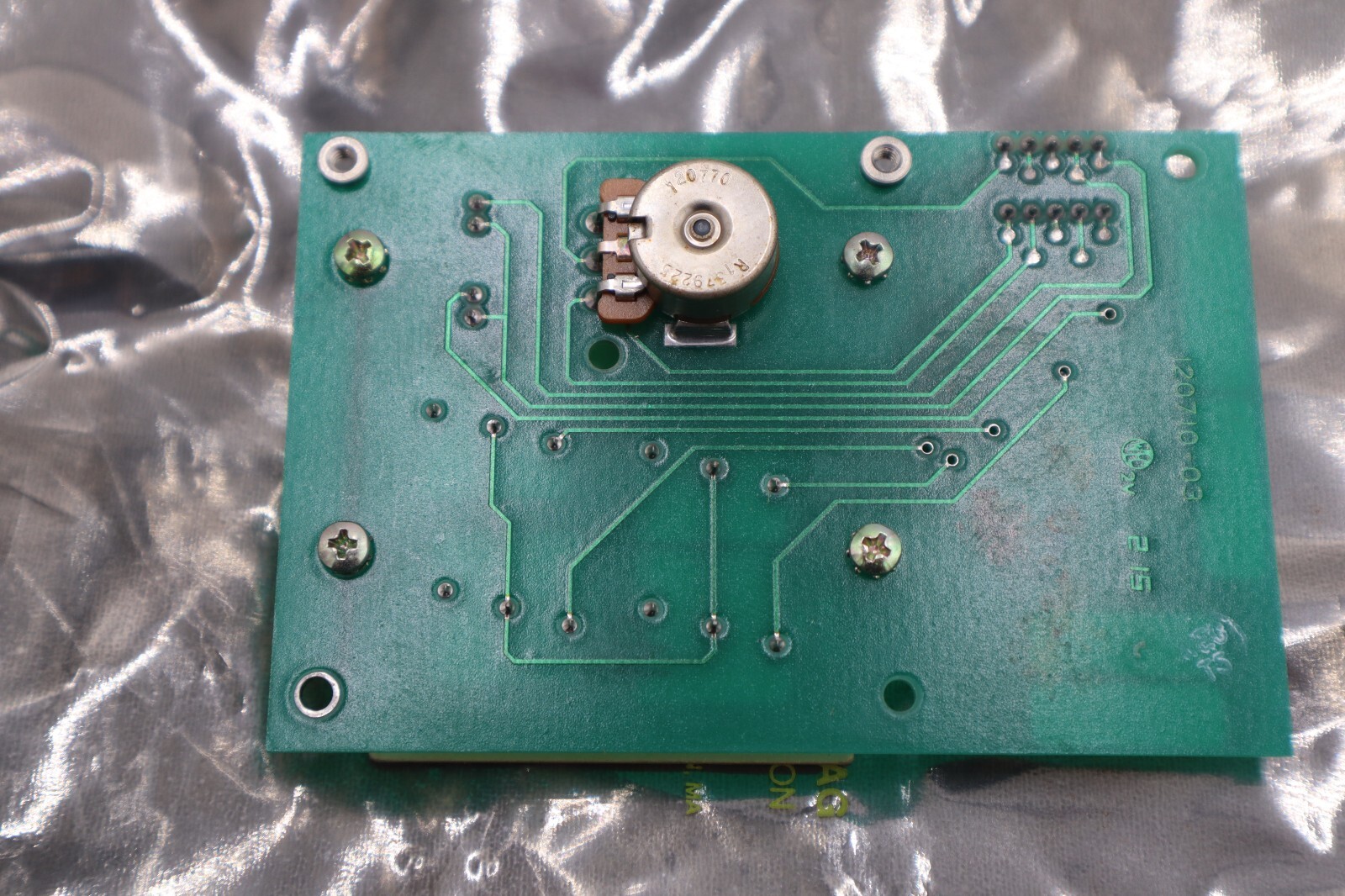 Allen Bradley 135466 Operator Keypad Panel Board #2344