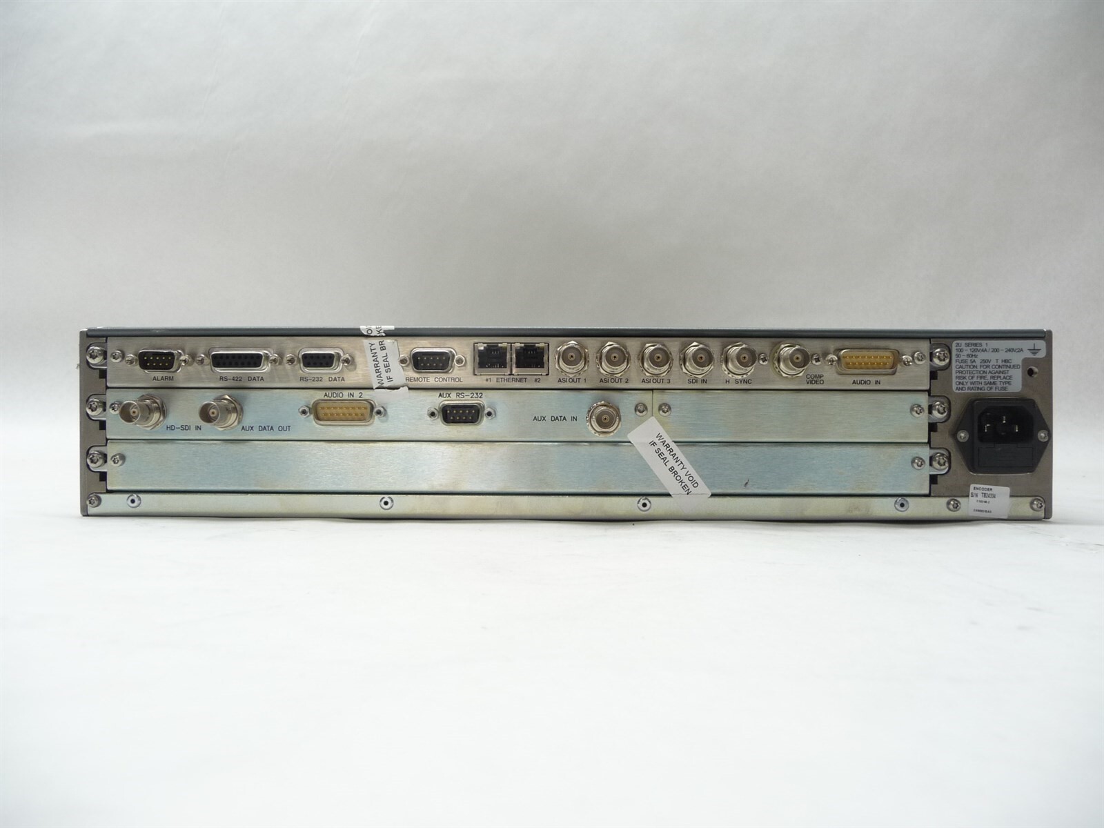 TANDBERG ERICSSON EN8092 HD SDI MPEG-4 AVC HTTP AUTHENTICATION ENCODER AC3