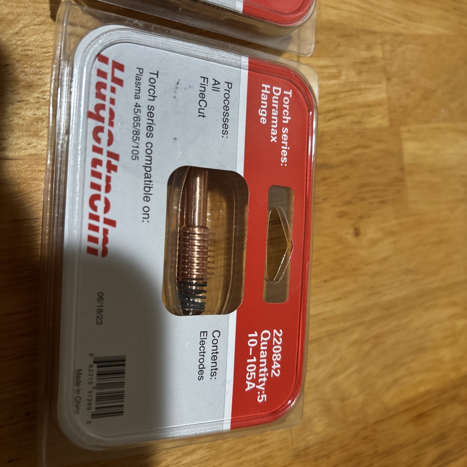 Hypertherm Genuine Powermax 65 Electrodes 220842 - 5 Pack