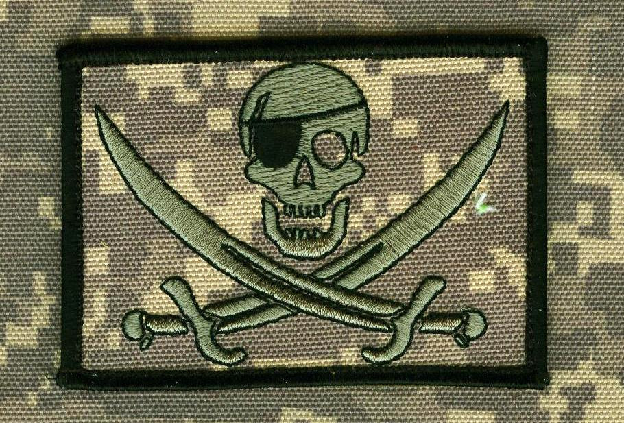JOINT TASK FORCE JTF SEAL SPECIAL WARFARE ODA vêlkrö PATCH: ACU ONE-EYE SKULL