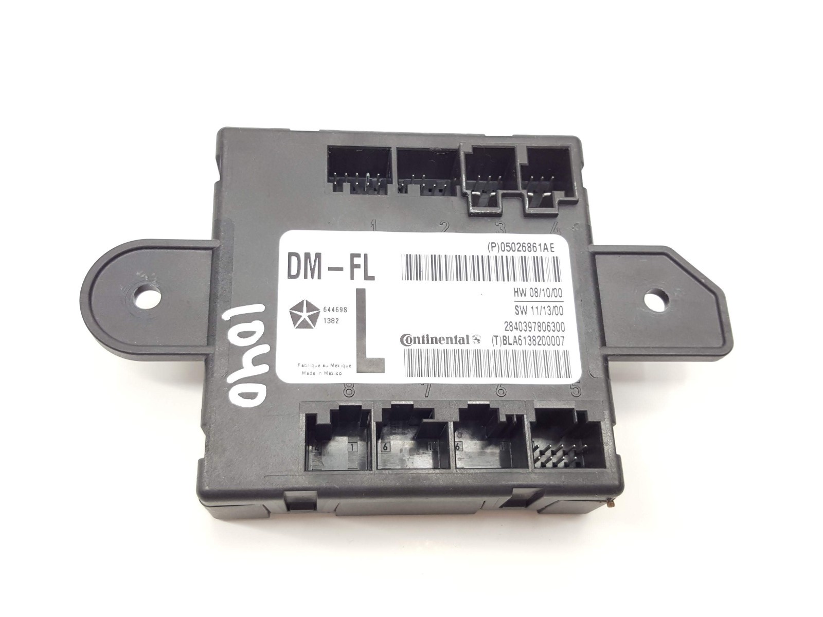 2011-2021 Dodge Chrysler Jeep OEM Door Control Module DRIVER DM-FL 05026861AE
