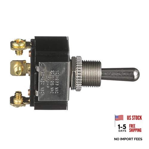 3-Position Boat Toggle Switch, On/Off/On