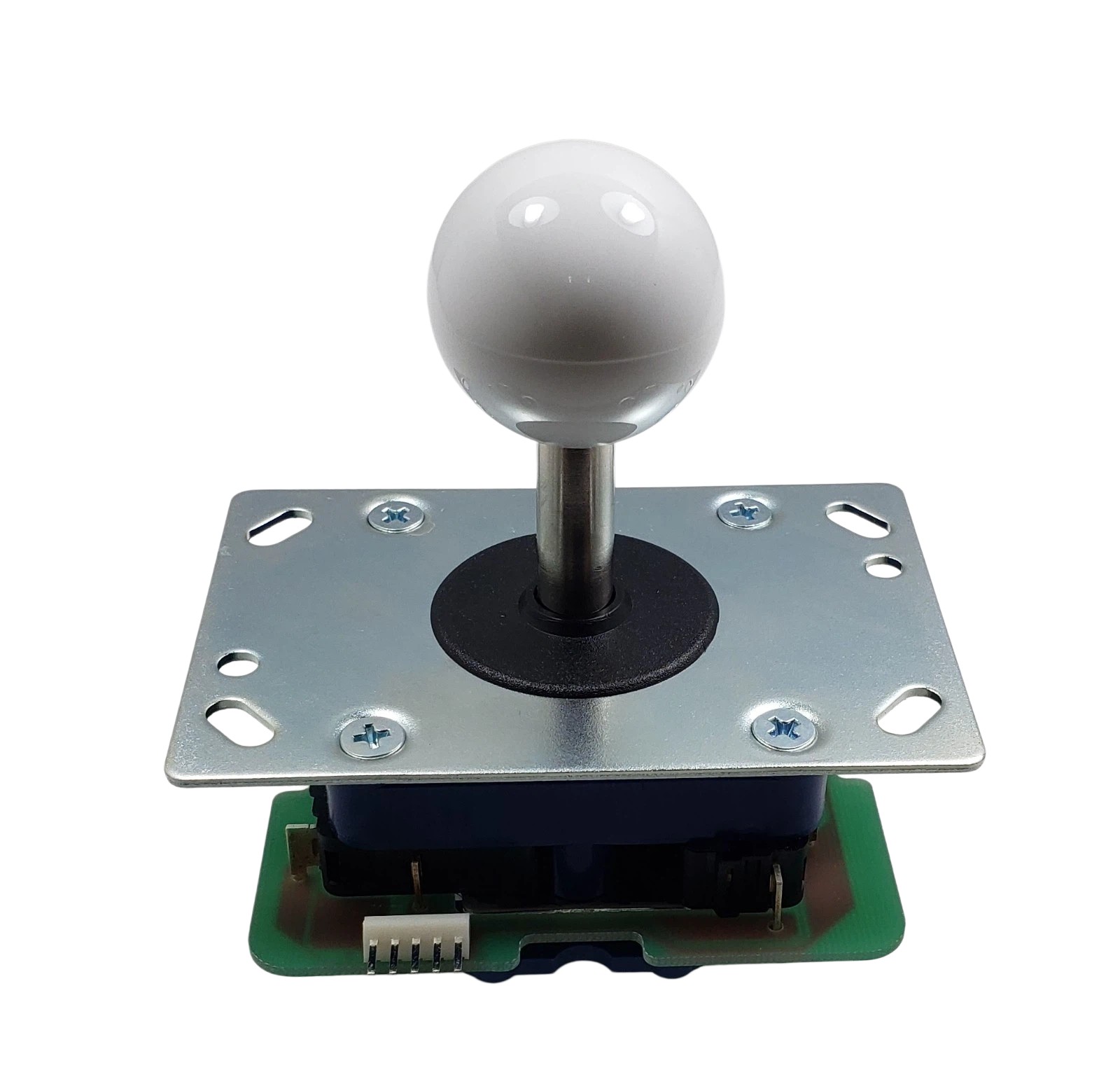 Japan Seimitsu Joystick With White Ball Arcade Parts LS-32-01