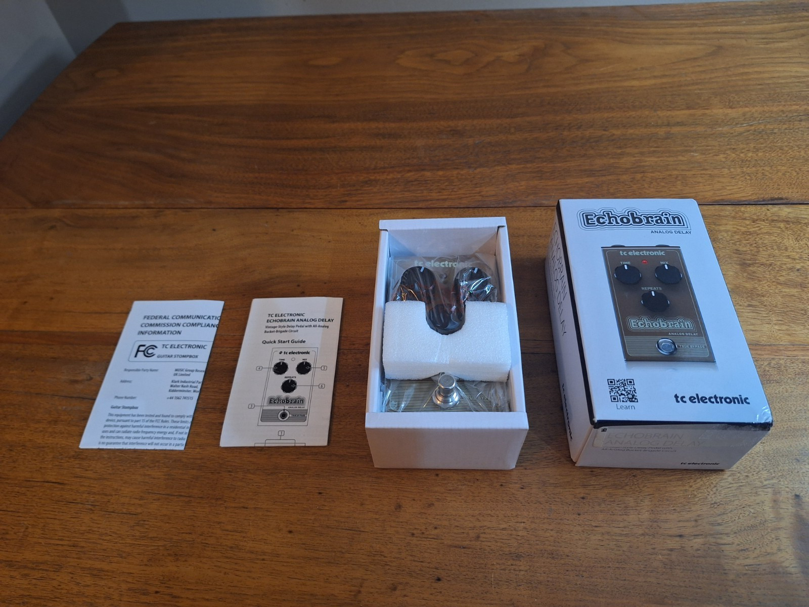 TC Electronic Echobrain Analog Delay, in Original Box and Packaging