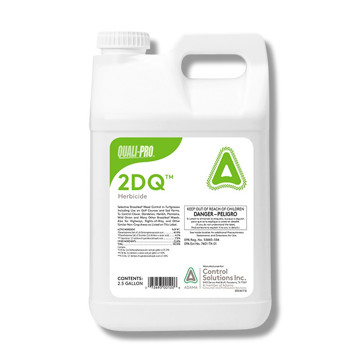 2DQ Herbicide 2.5 Gallon- Broadleaf Weed Killer