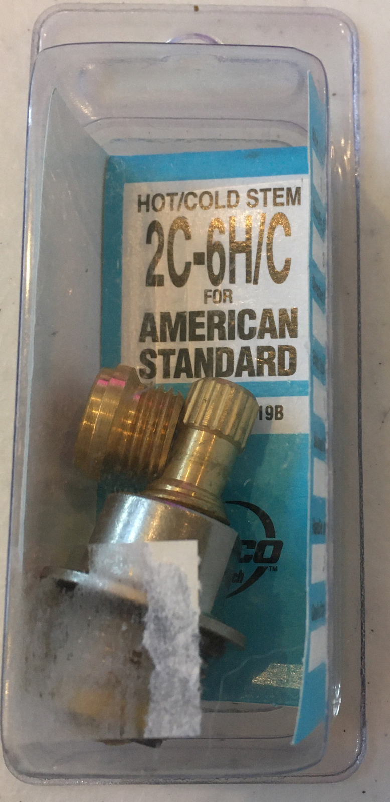DANCO #15919B Hot/Cold Stem For American Standard #2C-6H/C New