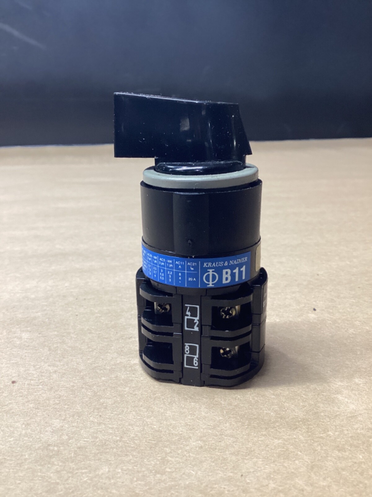 Kraus & Naimer B11 Assembled Rotary Switch #106M81