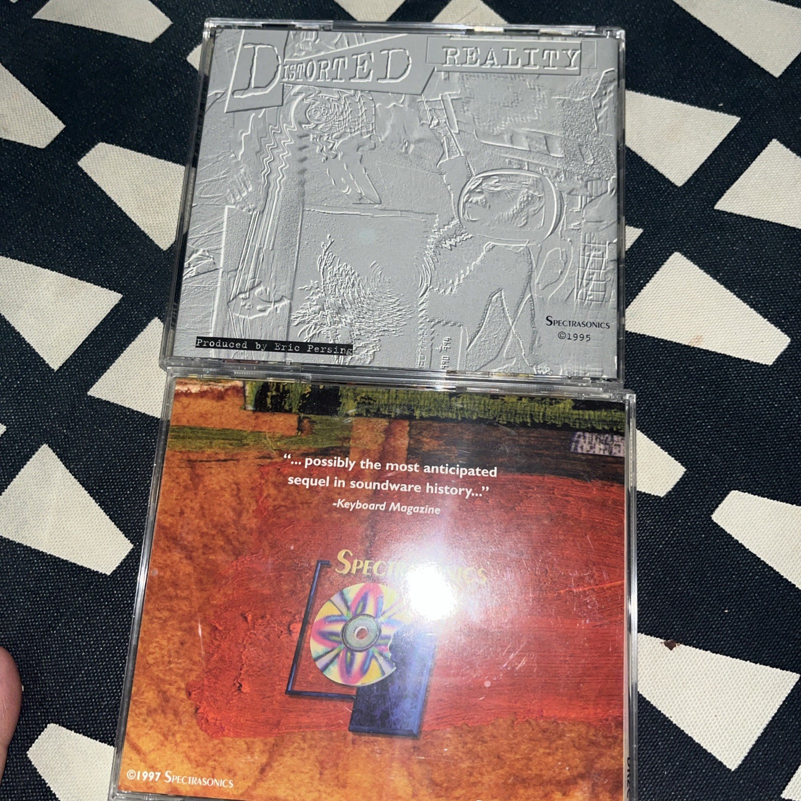 Distorted Reality - Audio CD 1 And 2- Eric Persing - Spectrasonics - 1995-1997