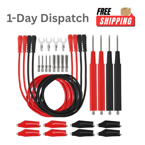 DIANN 16 in 1 Multimeter Test Leads Kit – Probes & Alligator Clips