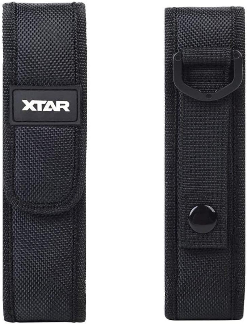 2-Pack Flashlight Pouch Holster Holder for 5"-6.5" Flash Light Compatible with F