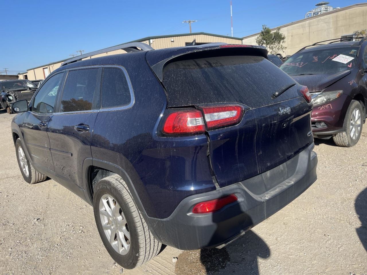 Sun Visor Left Driver Illuminated Fits 14-18 CHEROKEE 989144