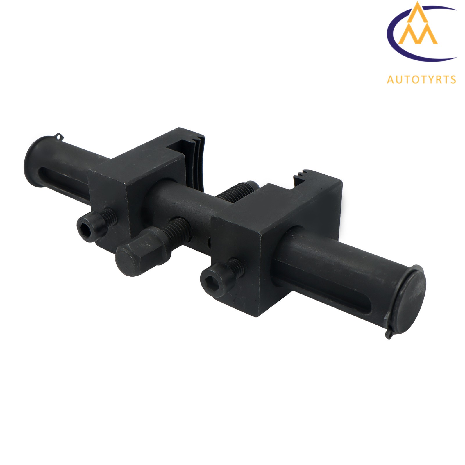 Professional Puller Black For Ribbed Drive Pulley Crankshaft Remover Tool