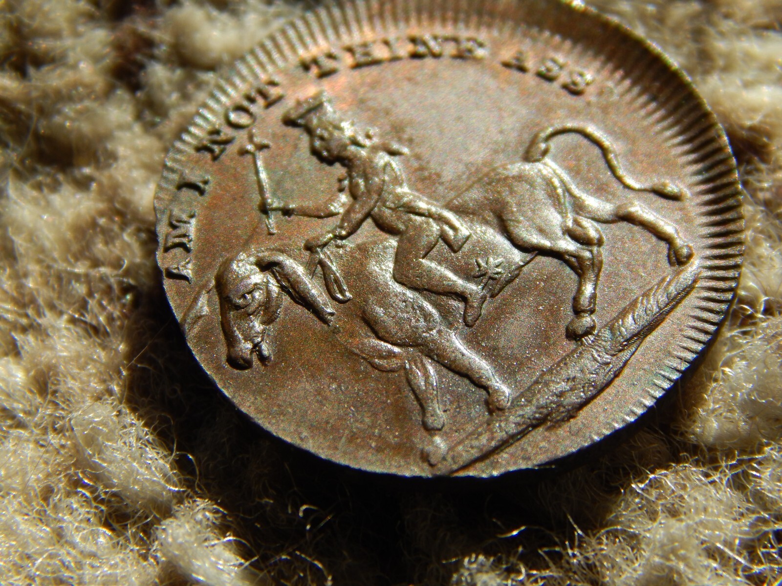 Middlesex Spence D&H 1085 Token Uncirculated CHOICE with Huge Error
