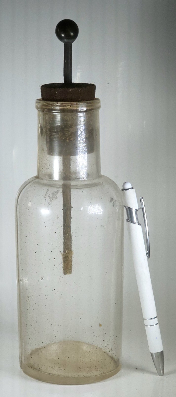 Antique Gold Leaf Electroscope - Physics Instrument - 26 Cm - 19th Century