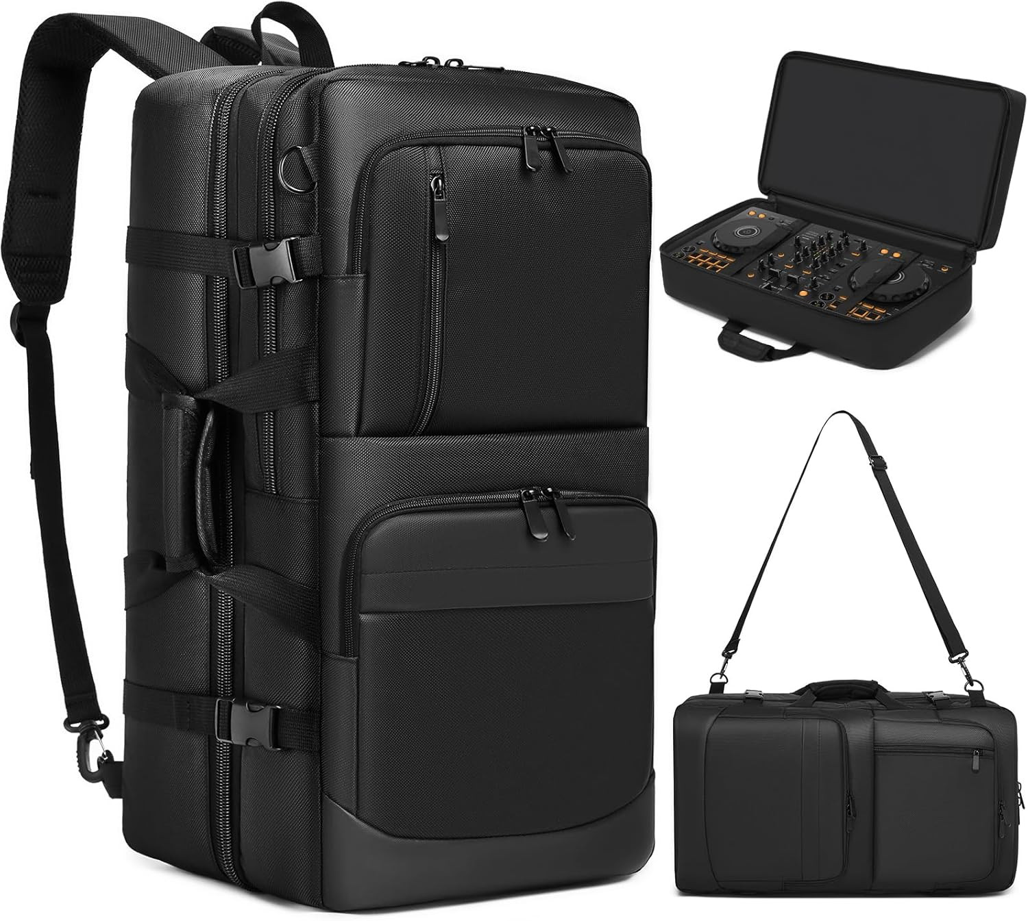 DJ Controller Case Compatible with Pioneer DDJ-FLX4/DDJ-400/DDJ-REV1 - Thick Pad