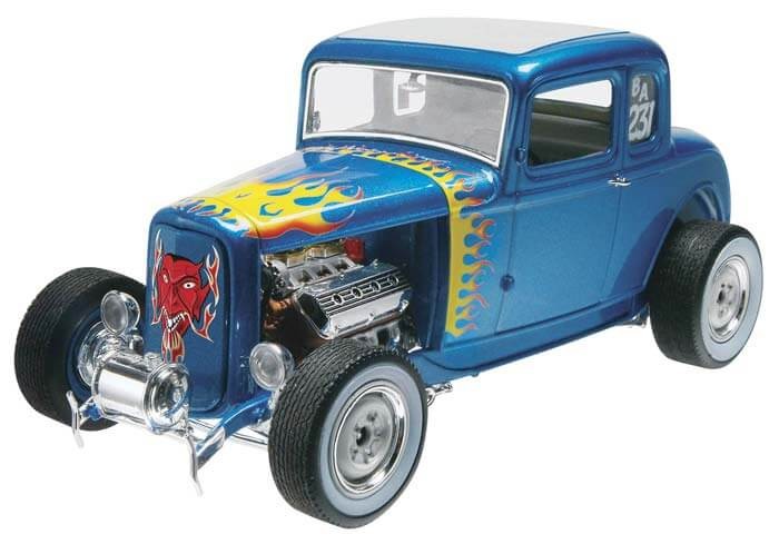 Revell 1:25 1932 Ford 5 Window Coupe Plastic Model Kit 85-4228
