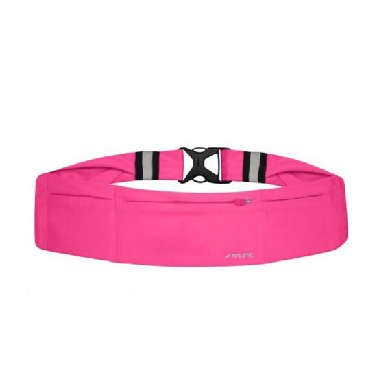 Fitletic Sport Fanny Pack - 360, Triple Pouch SMALL PINK