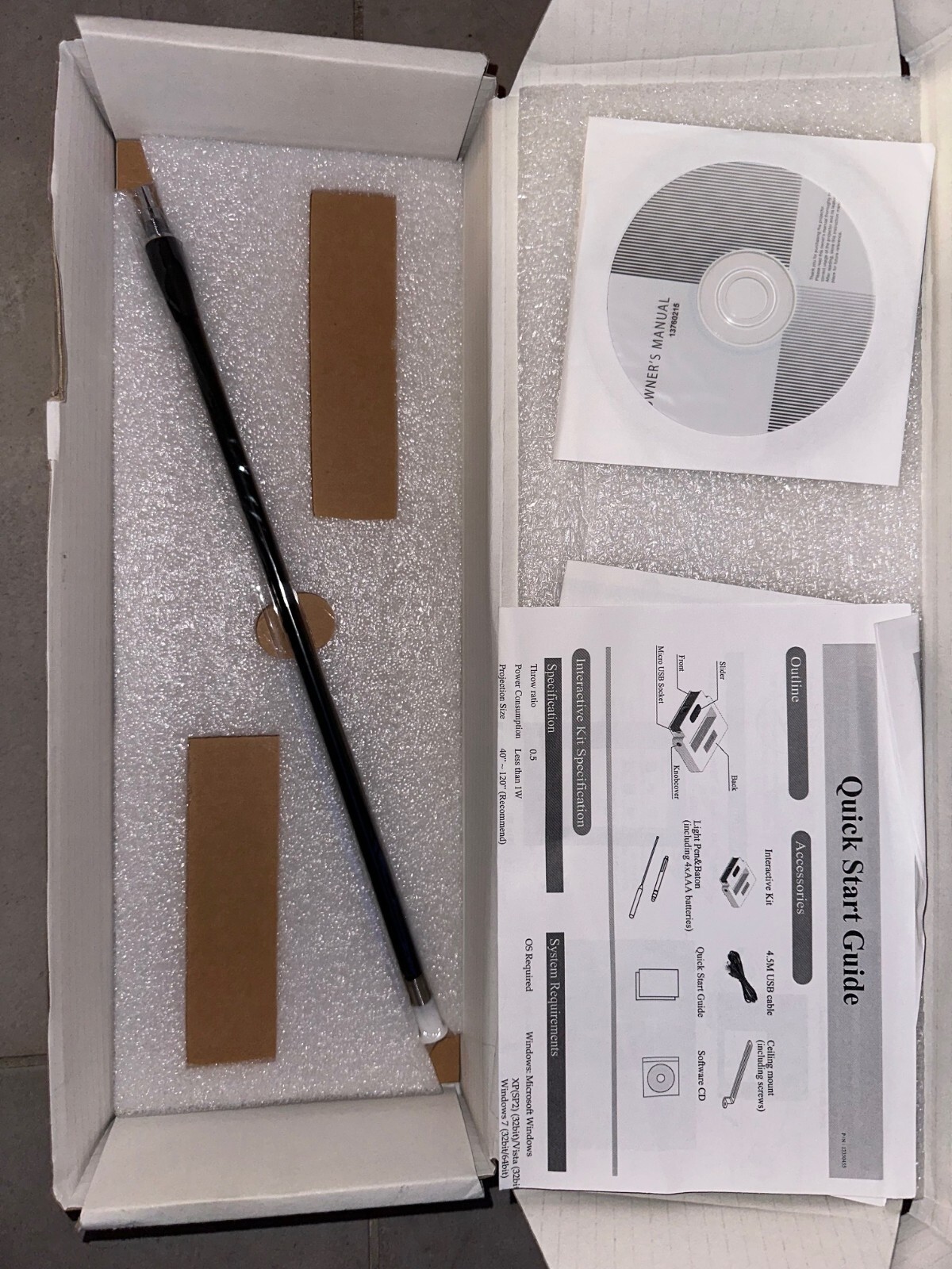 Boxlight Outwrite 2-1.4 Interactive Module Projector