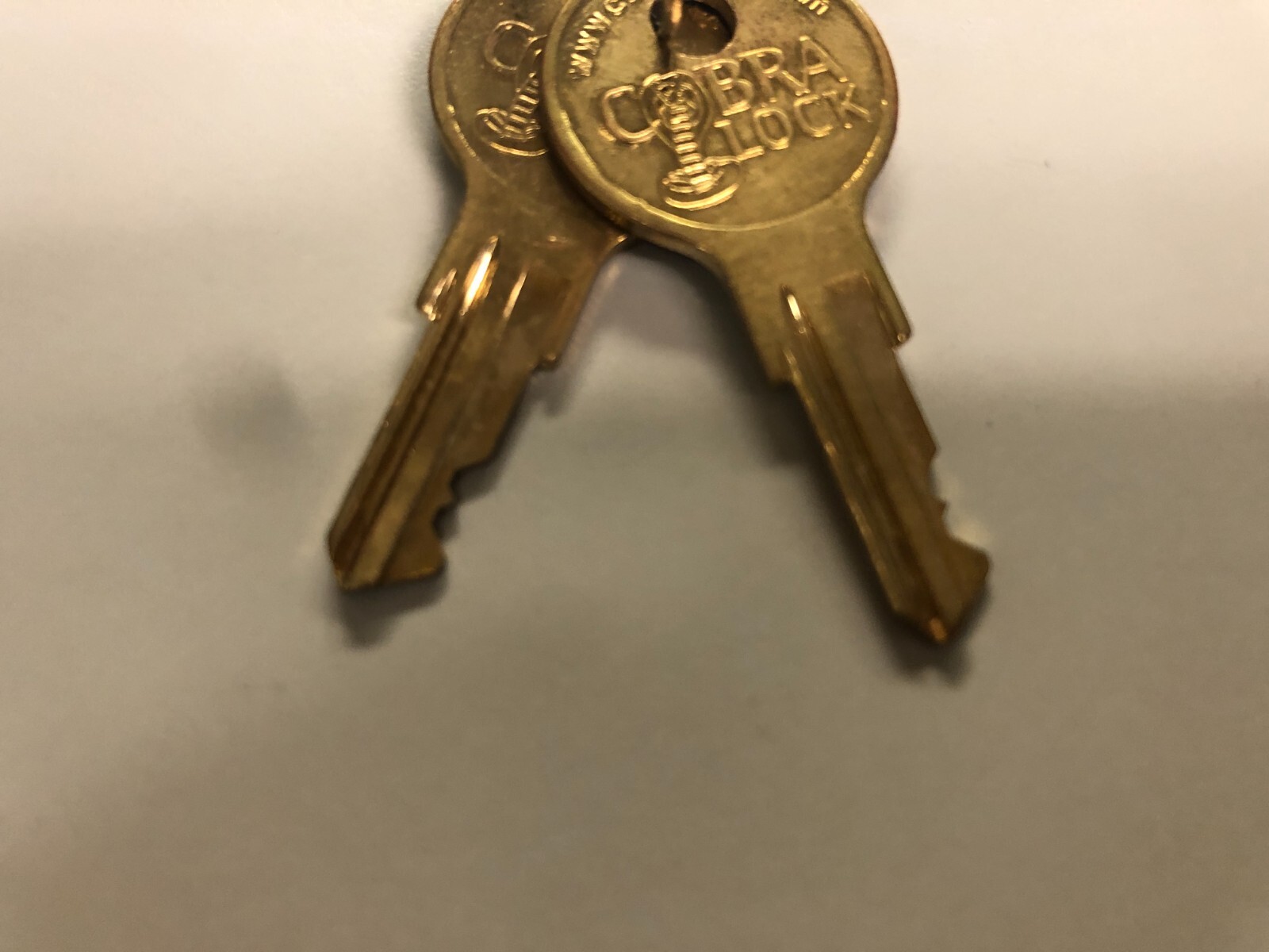 (2) Cobra Lock 510 Keys