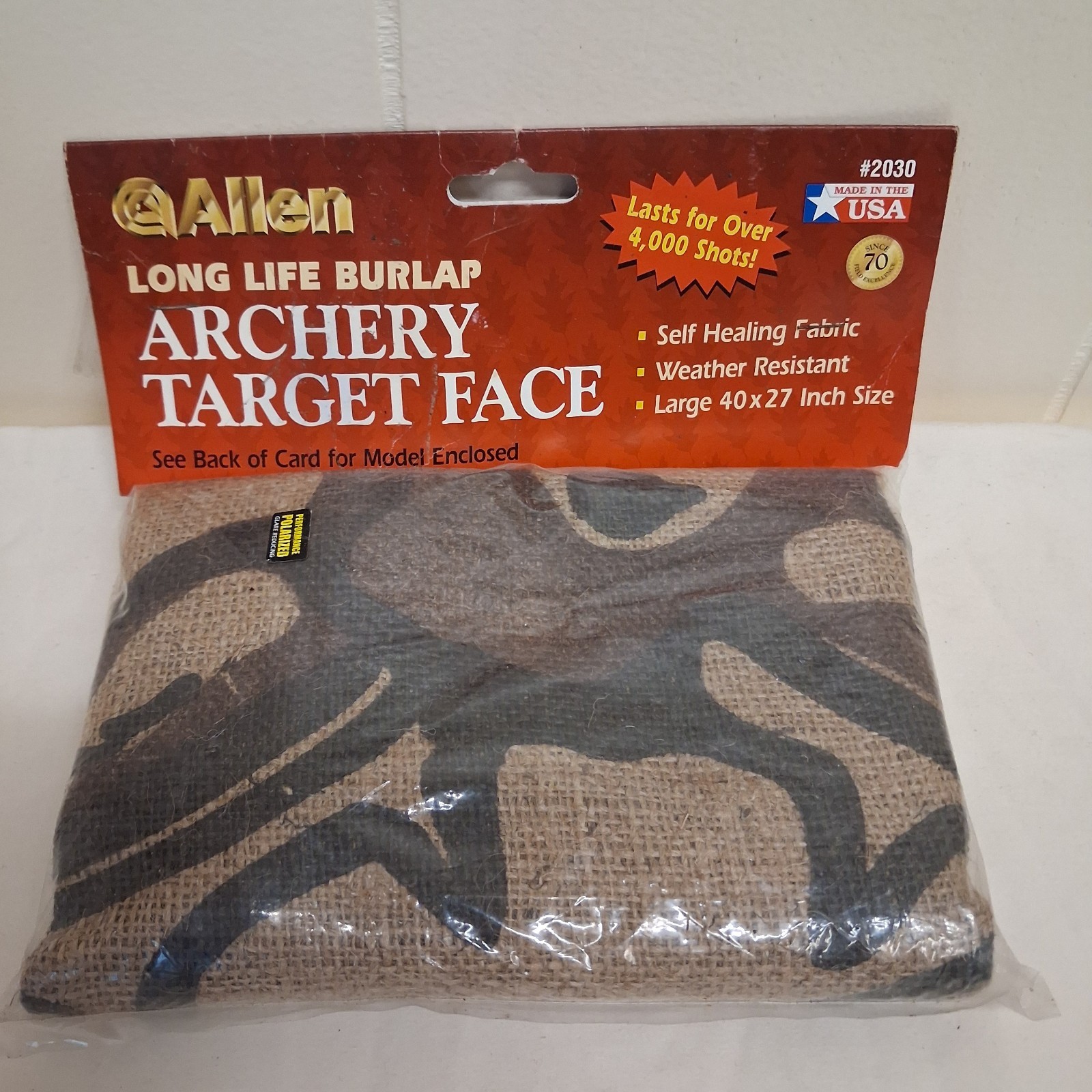 Allen Archery Burlap Target Face #230 Large 40” 27” inch size
