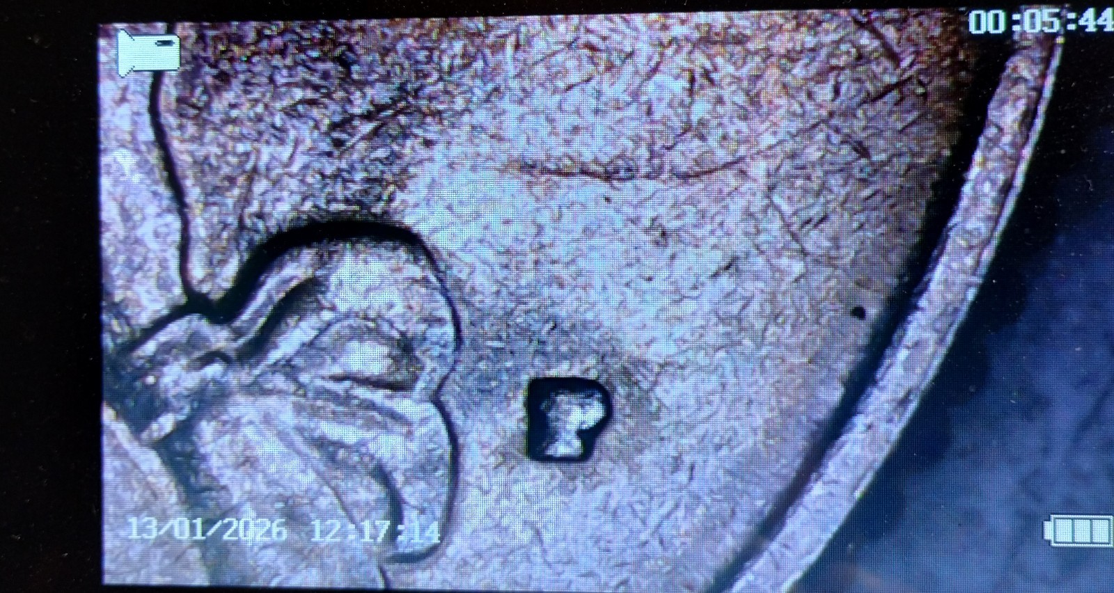 1980P Uncirculated ,Mint! Washington quarter ERRORS! FILLED IN MINT MARK!