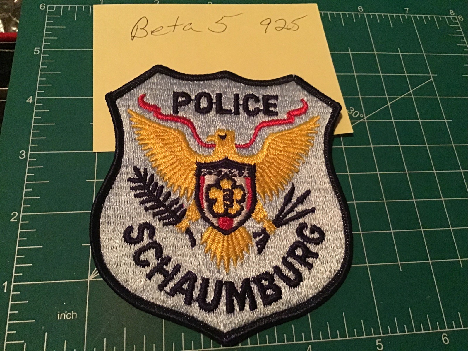 SCHAUMBURG ILLINOIS IL POLICE PATCH