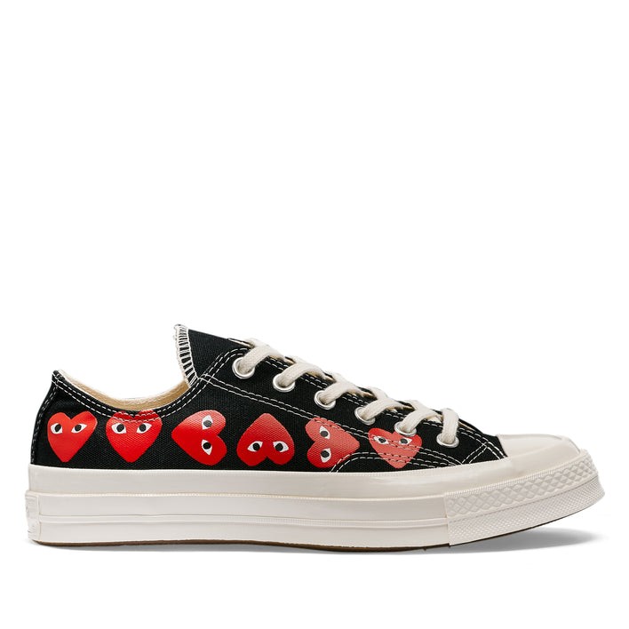 Comme des Garçons PLAY Multi Red Heart Black - AZ-K126-001-1