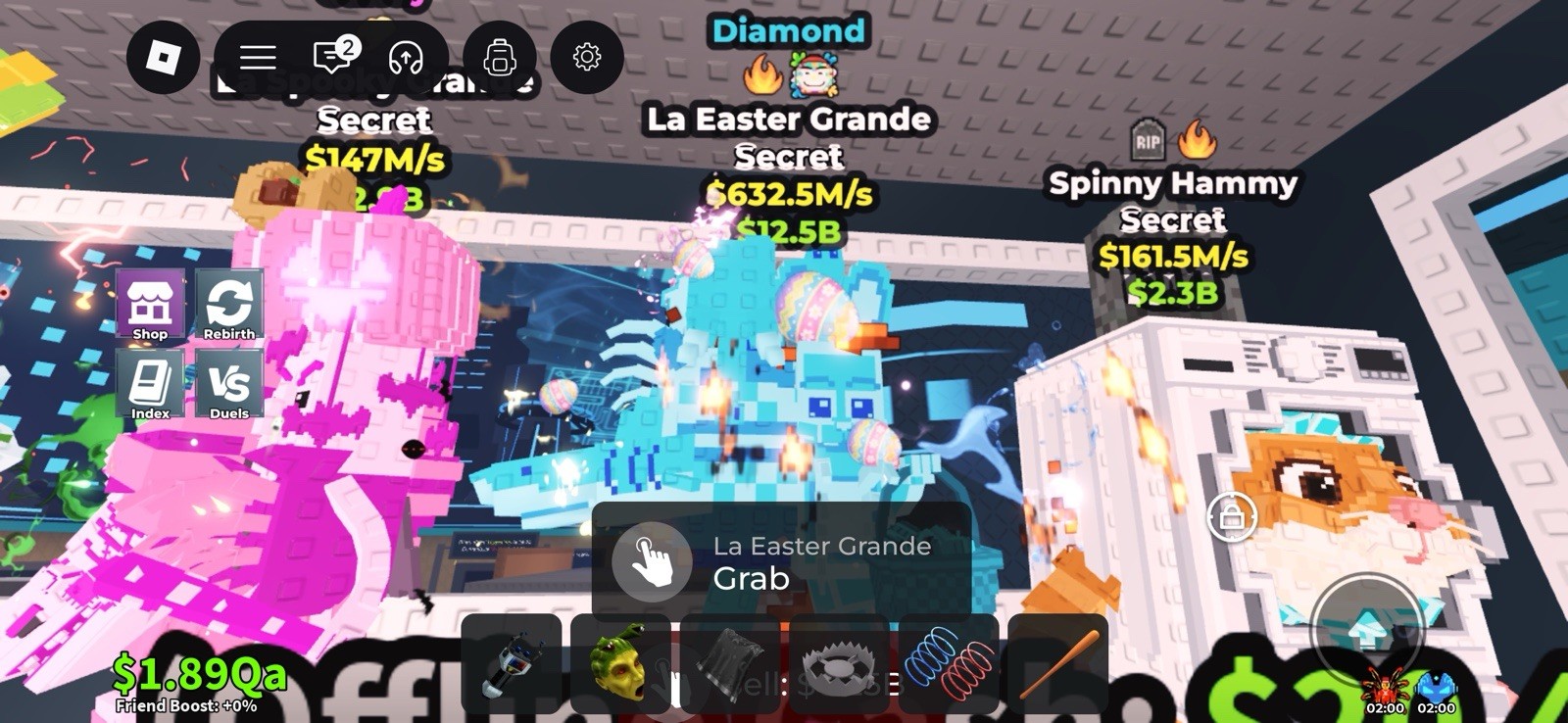 Roblox Diamond Secret La Easter Grande Virtual Collectible Game Item Asset